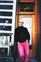 Gallo in front of his boutique on Pine street 1998