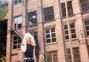 Blondest rocker hair I ever had. NYC Summer 1985.