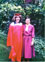 High school graduation with Aunt Pat